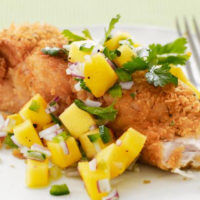 Fish Fillet with Mango Salsa