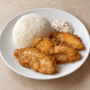 fish fillet with tartar sauce