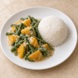 ginataang sitaw kalabasa