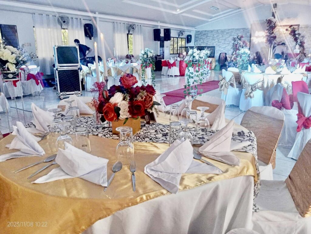 Wedding Setup Reception
